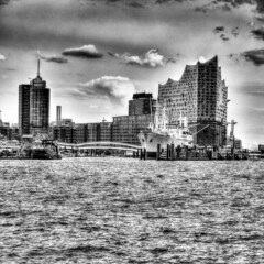 Elbphilharmonie and Hafencity Hamburg Germany
